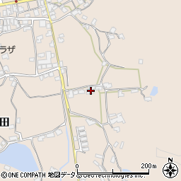 香川県さぬき市小田1361周辺の地図