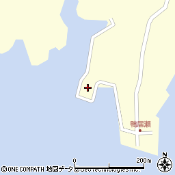 長崎県対馬市美津島町鴨居瀬92周辺の地図