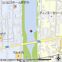 春日川橋周辺の地図