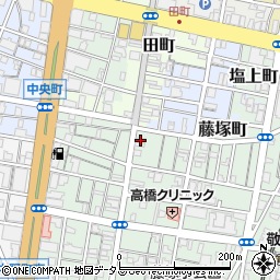 １００円ＤＲＹ　藤塚店周辺の地図