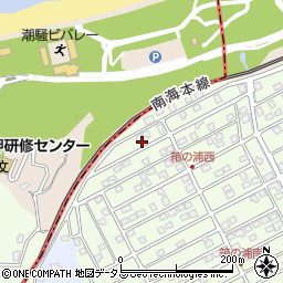 大阪府阪南市箱の浦389周辺の地図