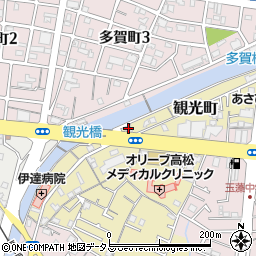 香川県高松市観光町565周辺の地図