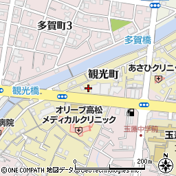 香川県高松市観光町548周辺の地図