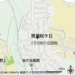 広島県東広島市黒瀬松ケ丘18-31周辺の地図