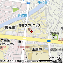 香川県高松市観光町534周辺の地図