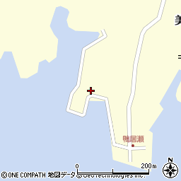 長崎県対馬市美津島町鴨居瀬90周辺の地図