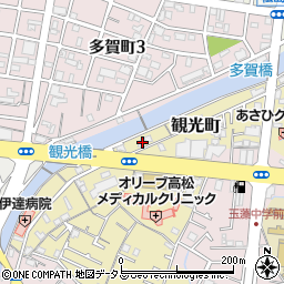 香川県高松市観光町498周辺の地図