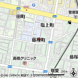 香川県高松市藤塚町周辺の地図