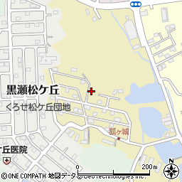 広島県東広島市黒瀬楢原西周辺の地図