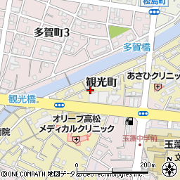 香川県高松市観光町545周辺の地図