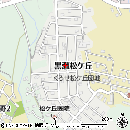 広島県東広島市黒瀬松ケ丘18-28周辺の地図