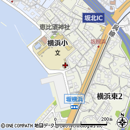 横浜集会所周辺の地図