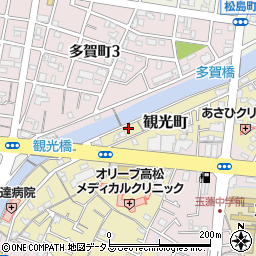 香川県高松市観光町499-1周辺の地図