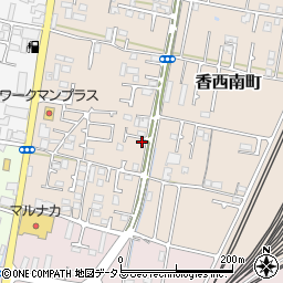 香川県高松市香西南町23-9周辺の地図