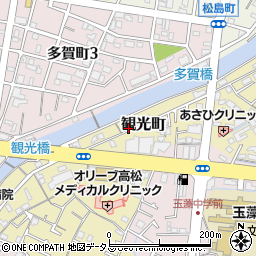 香川県高松市観光町500周辺の地図