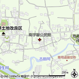 南宇智公民館周辺の地図