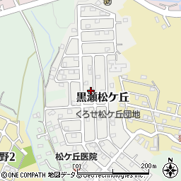広島県東広島市黒瀬松ケ丘18-26周辺の地図