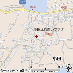 香川県さぬき市小田1685周辺の地図