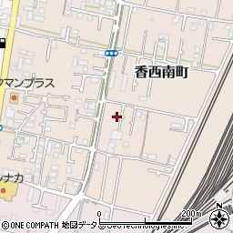 香川県高松市香西南町190周辺の地図
