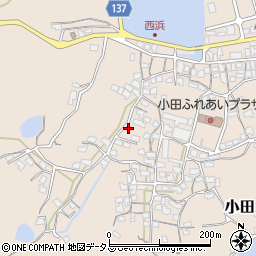 香川県さぬき市小田1755周辺の地図
