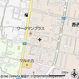 香川県高松市香西南町31周辺の地図