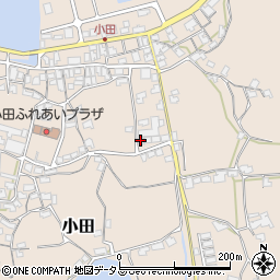 香川県さぬき市小田1424周辺の地図