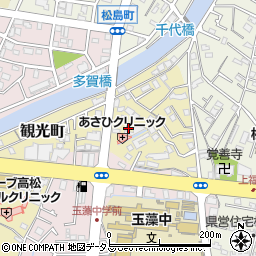 香川県高松市観光町538周辺の地図