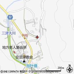 広島県東広島市安芸津町三津2445周辺の地図