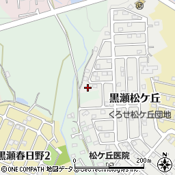 広島県東広島市黒瀬松ケ丘20周辺の地図