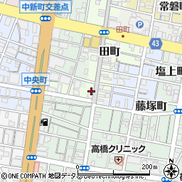 香川県高松市田町5-5周辺の地図