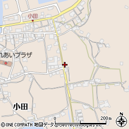 香川県さぬき市小田1424-3周辺の地図