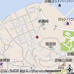 大阪府泉南郡岬町淡輪1340-6周辺の地図
