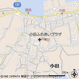 香川県さぬき市小田1687周辺の地図