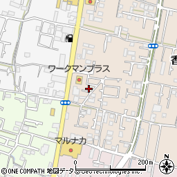 香川県高松市香西南町34-6周辺の地図