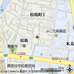 松原治療院周辺の地図