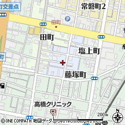 香川県高松市東田町周辺の地図