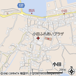 香川県さぬき市小田1741周辺の地図