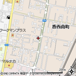 香川県高松市香西南町23-15周辺の地図