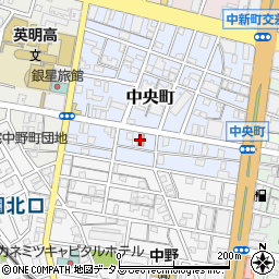 高松八本松郵便局周辺の地図
