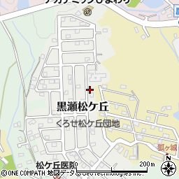 広島県東広島市黒瀬松ケ丘16-12周辺の地図