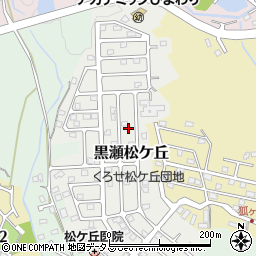 広島県東広島市黒瀬松ケ丘17周辺の地図