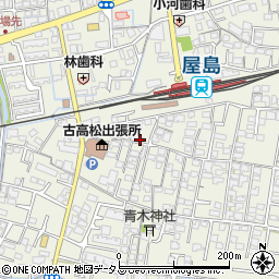 香川県高松市高松町75周辺の地図