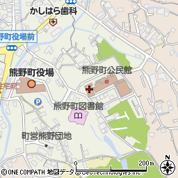 熊野町居宅介護支援センターふぁみりい周辺の地図