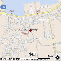 香川県さぬき市小田1521周辺の地図