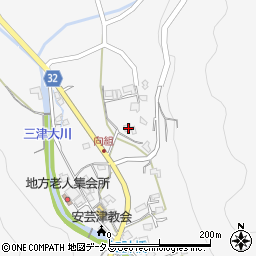 広島県東広島市安芸津町三津2435周辺の地図