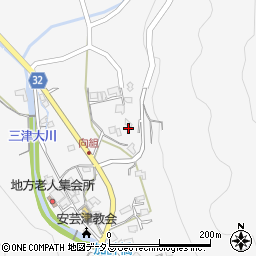 広島県東広島市安芸津町三津2433周辺の地図