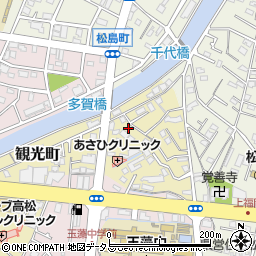 香川県高松市観光町511-3周辺の地図