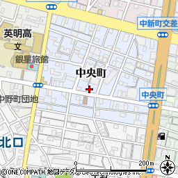 香川県高松市中央町13-11周辺の地図