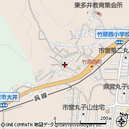 広島県竹原市竹原町2912-8周辺の地図