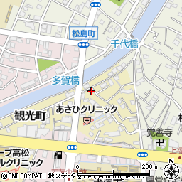 香川県高松市観光町510-3周辺の地図